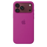 Apple Original iPhone 18 Pro Max Cover i silikone med MagSafe Magenta