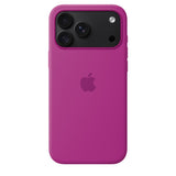Apple Original iPhone 18 Pro Max Cover i silikone med MagSafe Magenta