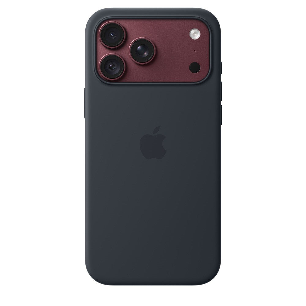 Apple Original iPhone 18 Pro Max Cover i silikone MagSafe marineblå