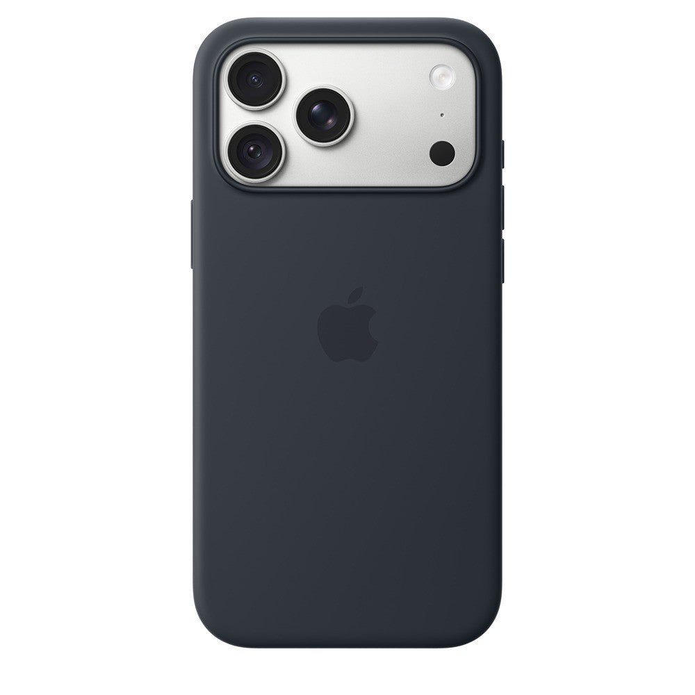 Apple Original iPhone 18 Pro Max Cover i silikone MagSafe marineblå