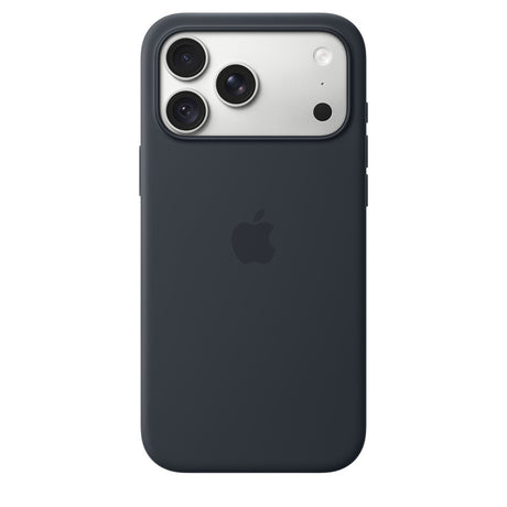 Apple Original iPhone 18 Pro Max Cover i silikone MagSafe marineblå