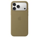 Apple Original iPhone 18 Pro Max Cover i silikone med MagSafe Olive