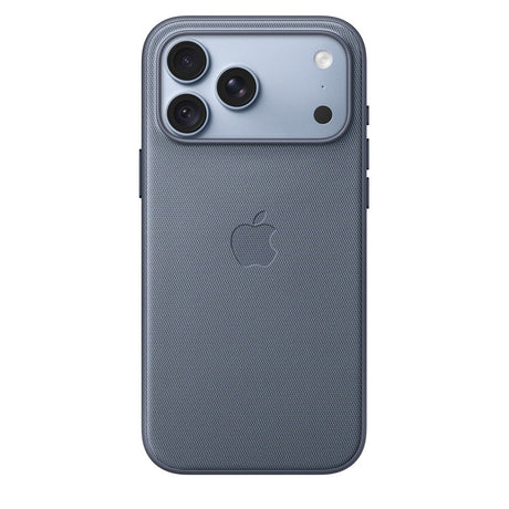Apple Original iPhone 18 Pro Max Cover TechWoven MagSafe Chambrayblå
