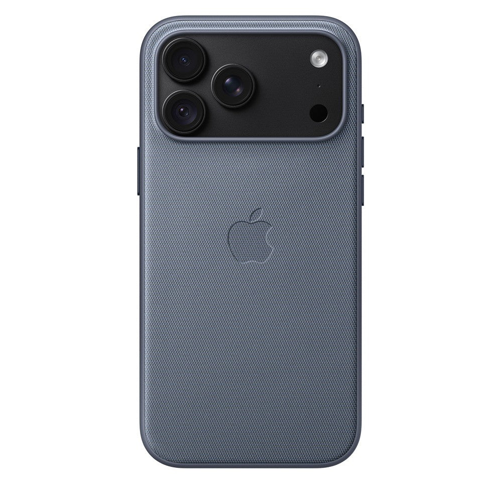 Apple Original iPhone 18 Pro Max Cover TechWoven MagSafe Chambrayblå