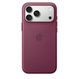 Apple Original iPhone 18 Pro Max Cover TechWoven MagSafe morbærrød