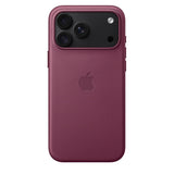 Apple Original iPhone 18 Pro Max Cover TechWoven MagSafe morbærrød