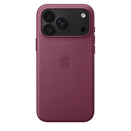Apple Original iPhone 18 Pro Max Cover TechWoven MagSafe morbærrød