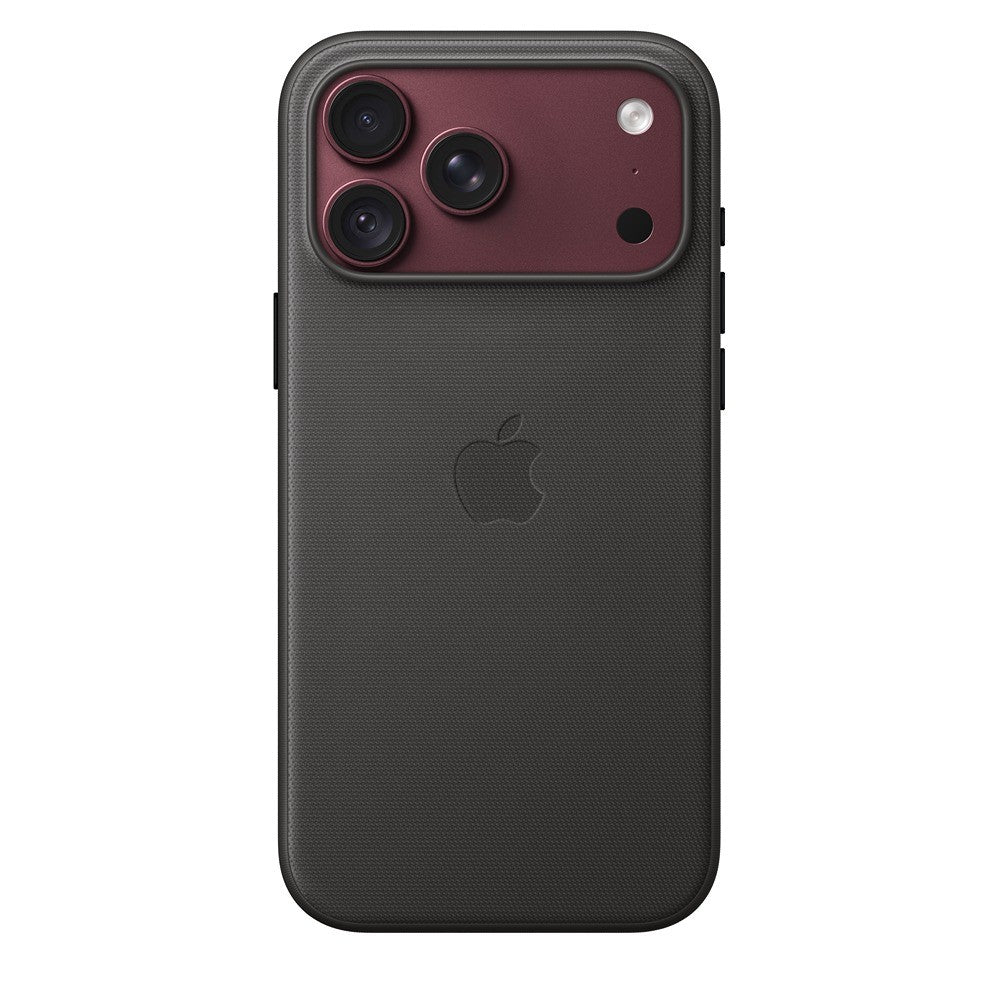 Apple Original iPhone 18 Pro Max Cover i TechWoven med MagSafe Sort