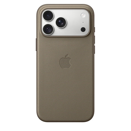 Apple Original iPhone 18 Pro Max Cover TechWoven MagSafe taupe