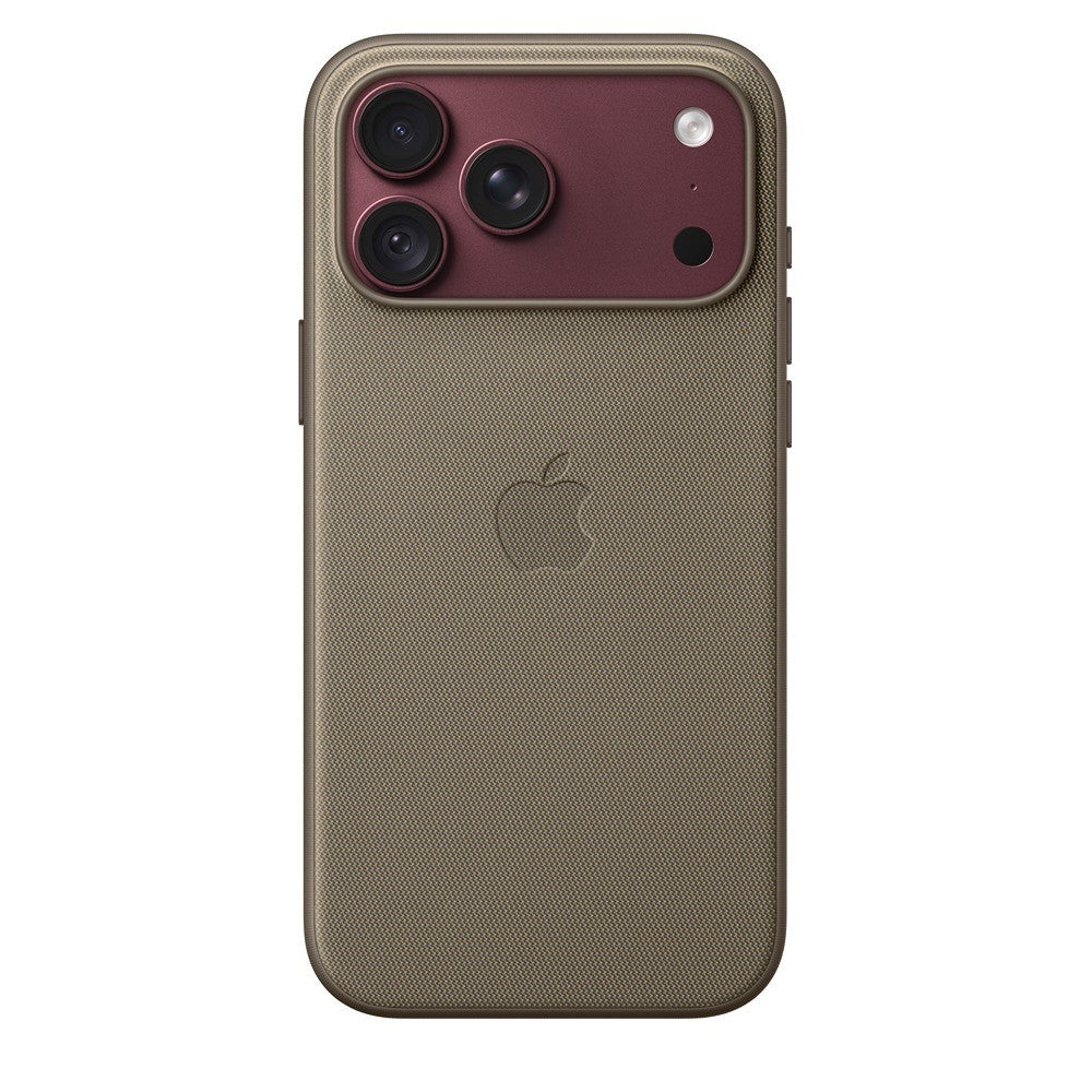 Apple Original iPhone 18 Pro Max Cover TechWoven MagSafe taupe