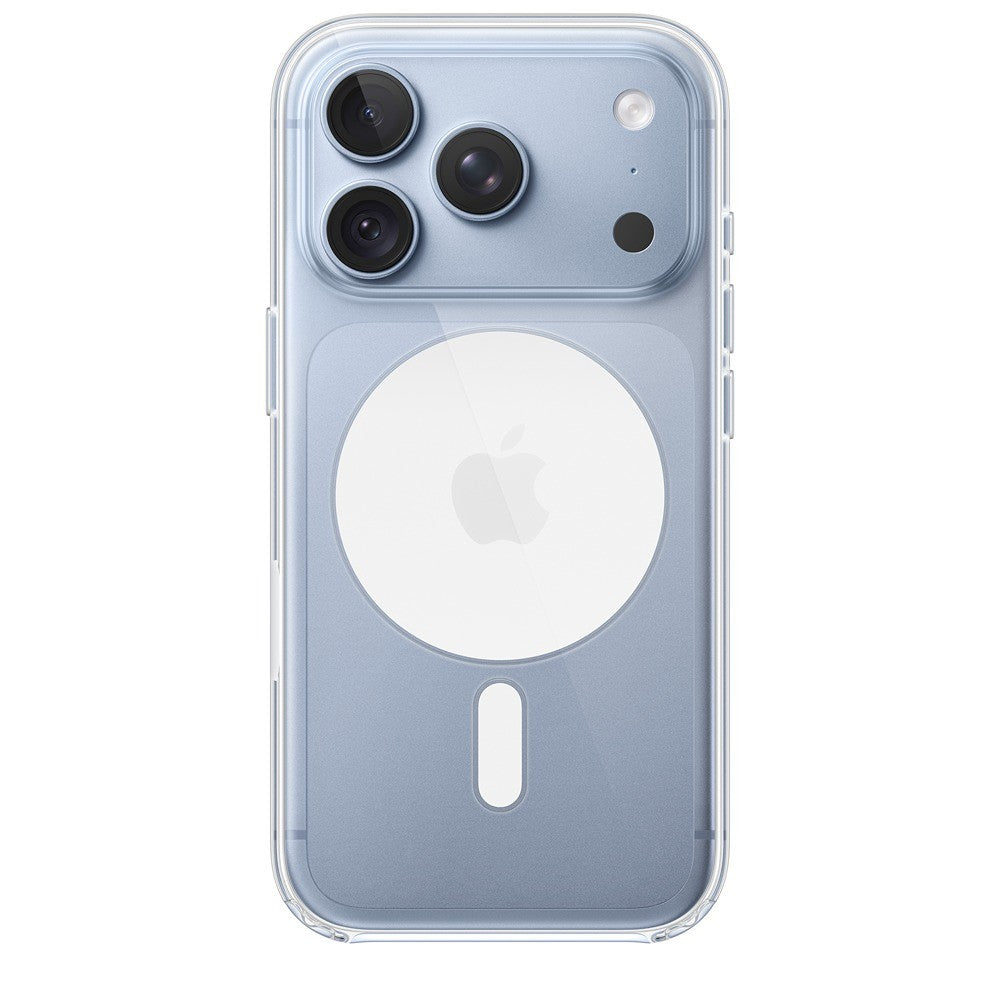 Apple Original iPhone 18 Pro Cover i klart materiale med MagSafe Klar