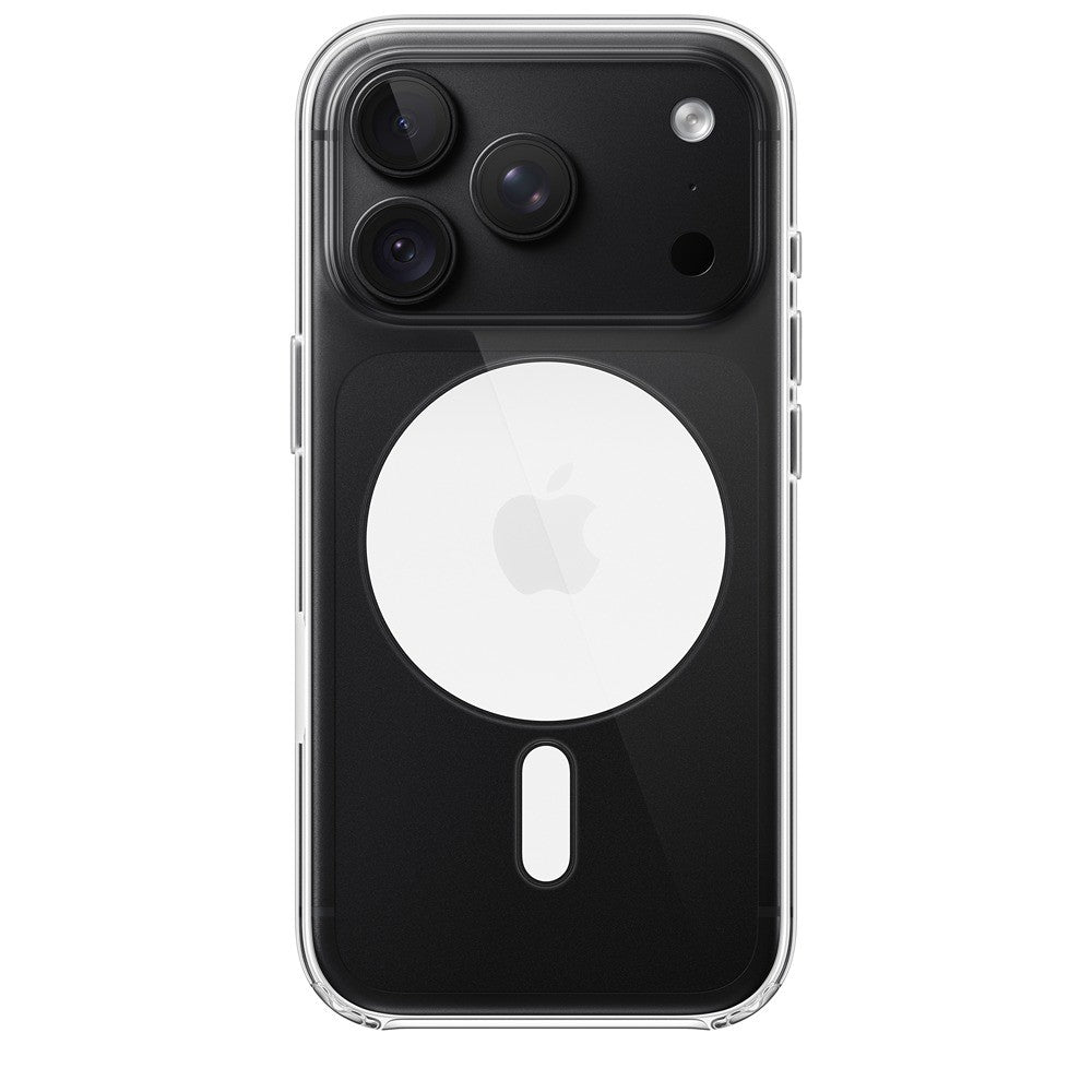 Apple Original iPhone 18 Pro Cover i klart materiale med MagSafe Klar