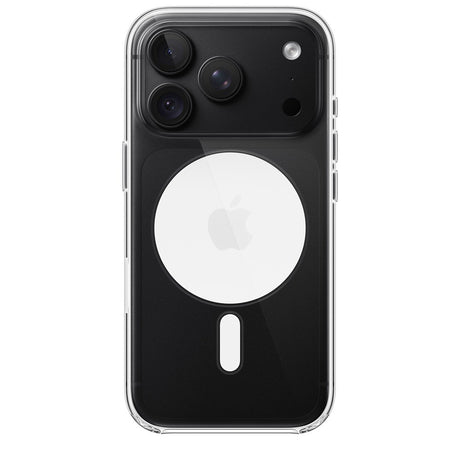 Apple Original iPhone 18 Pro Cover i klart materiale med MagSafe Klar