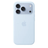 Apple Original iPhone 18 Pro Cover i silikone med MagSafe Crisp Blue