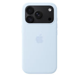 Apple Original iPhone 18 Pro Cover i silikone med MagSafe Crisp Blue