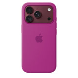 Apple Original iPhone 18 Pro Cover i silikone med MagSafe Magenta