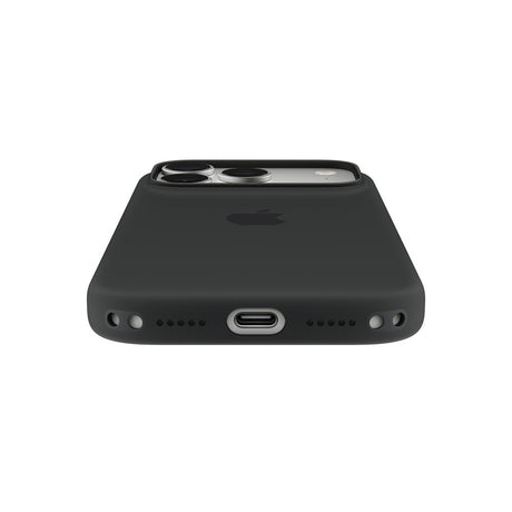 Apple Original iPhone 18 Pro Cover i silikone MagSafe marineblå