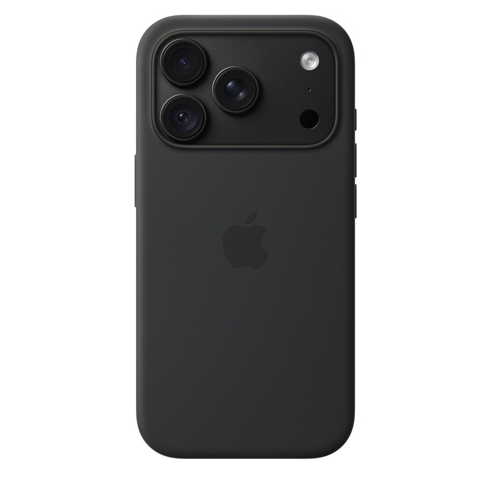 Apple Original iPhone 18 Pro Cover i silikone med MagSafe Sort