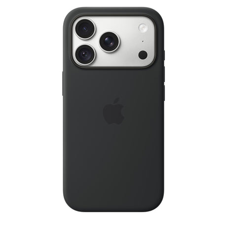 Apple Original iPhone 18 Pro Cover i silikone med MagSafe Sort