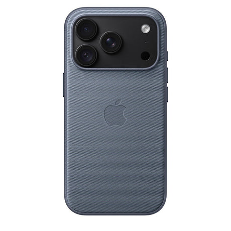 Apple Original iPhone 18 Pro Cover TechWoven MagSafe chambrayblå