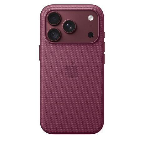 Apple Original iPhone 18 Pro Cover i TechWoven med MagSafe Mulberry