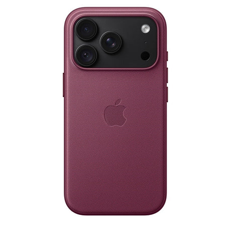 Apple Original iPhone 18 Pro Cover i TechWoven med MagSafe Mulberry