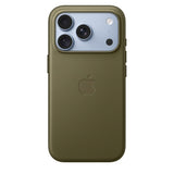 Apple Original iPhone 18 Pro Cover TechWoven MagSafe olivengrøn