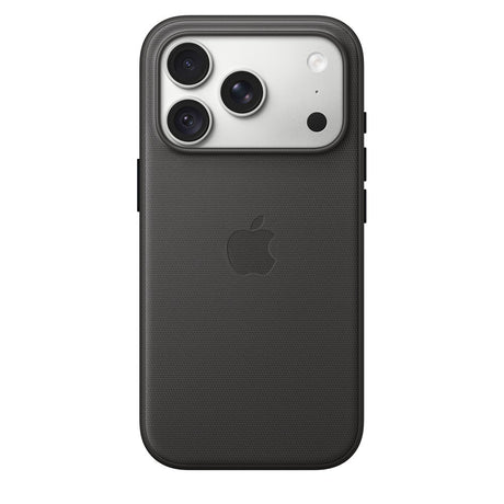 Apple Original iPhone 18 Pro Cover i TechWoven med MagSafe Sort