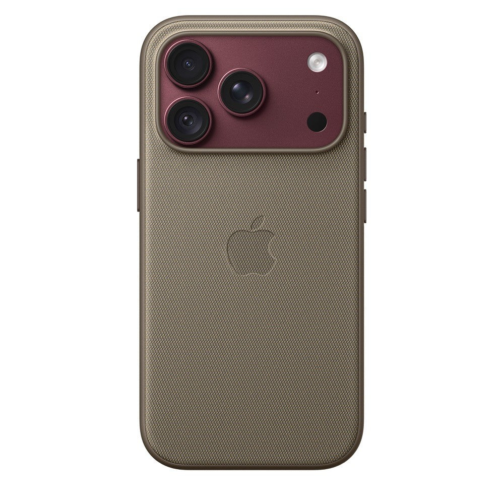 Apple Original iPhone 18 Pro Cover TechWoven MagSafe taupe