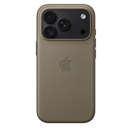 Apple Original iPhone 18 Pro Cover TechWoven MagSafe taupe