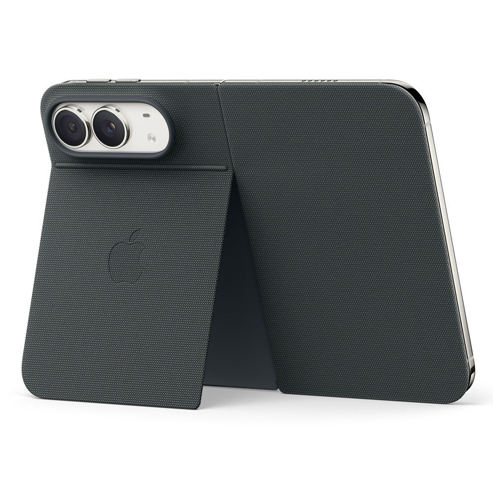 Apple Original iPhone Duo Cover Folio Kickstand MagSafe Marineblå