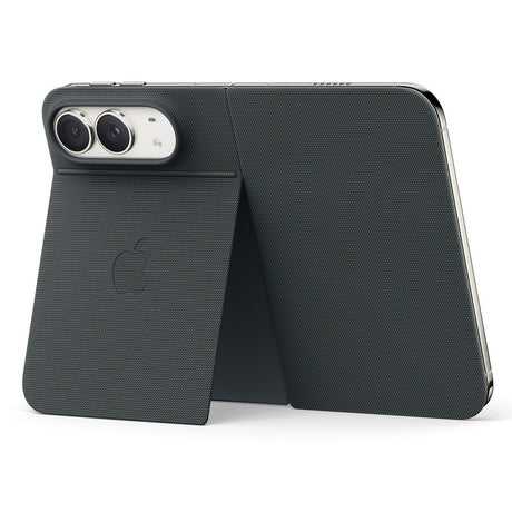Apple Original iPhone Duo Cover Folio Kickstand MagSafe Marineblå