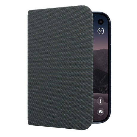 Apple Original iPhone Duo Cover Folio Kickstand MagSafe Marineblå