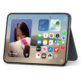Apple Original iPhone Duo Cover Folio Kickstand MagSafe Marineblå