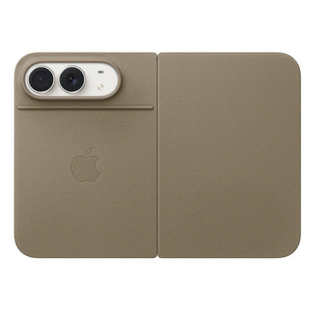 Apple Original iPhone Duo Cover Folio Kickstand MagSafe Taupe