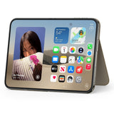 Apple Original iPhone Duo Cover Folio Kickstand MagSafe Taupe
