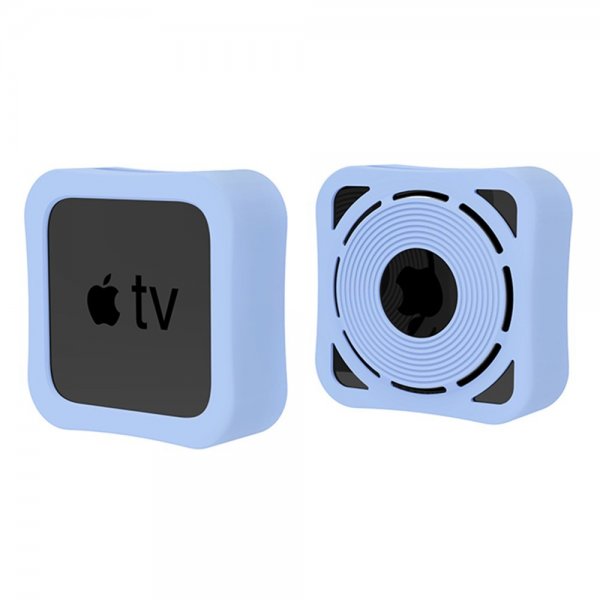 Apple TV 4K 2021 Cover Silikone Blå