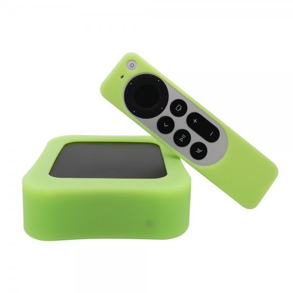 Apple TV 4K 2022 Cover Silikone Grøn