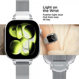 Spigen Apple Watch 38/40/41/42mm Rem WBM4 Sølv