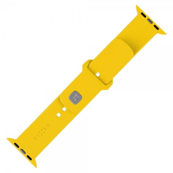 Fixed Apple Watch 38/40/41/42mm Rem Silikone Sport Rem Gul