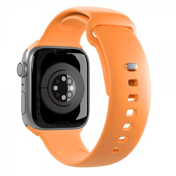 Puro Apple Watch 38/40/41/42mm Rem ICON Silikonebånd Abrikos