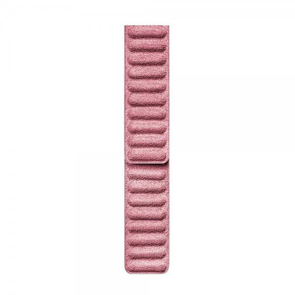 Apple Watch 38/40/41/42mm Armbånd Ruskind Lyserød