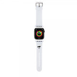 Karl Lagerfeld Apple Watch 38/40/41/42mm Rem Gummi NFT Choupette Hvid