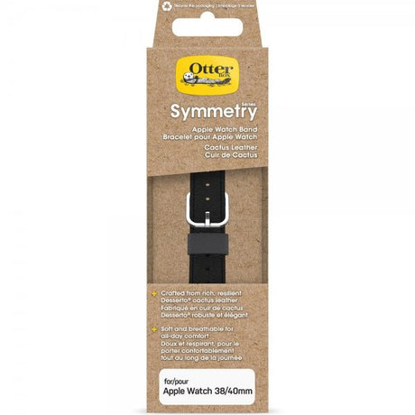 Otterbox Apple Watch 38/40/41/42mm Rem Symmetry Cactus Læder Noir Ash
