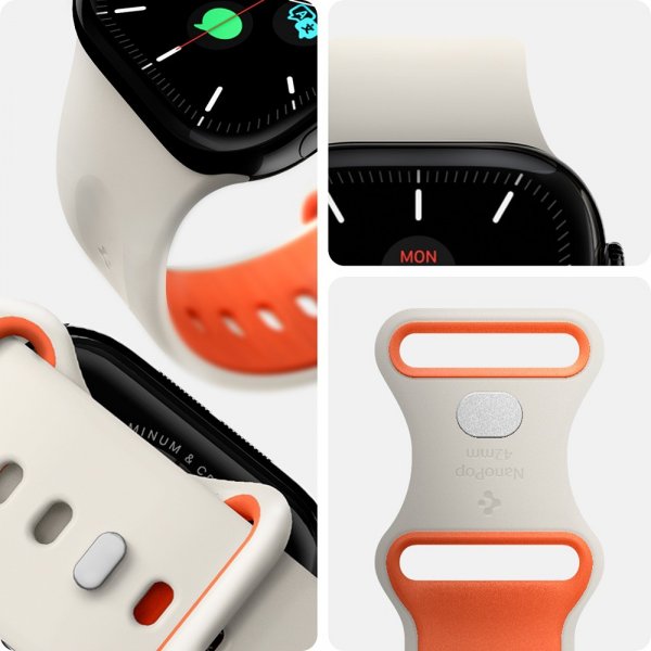 Spigen Apple Watch 40/41/42mm Rem Nano Pop Orange Beige