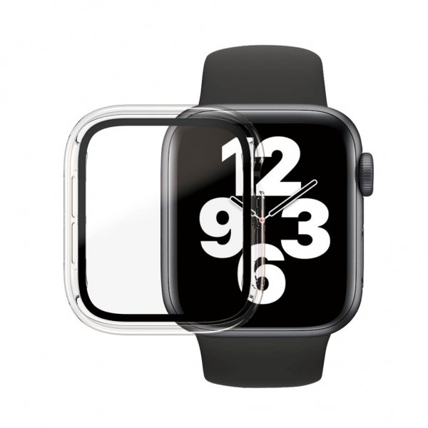 PanzerGlass Apple Watch 40mm (Series 4/5/6/SE) Skal med Skærmbeskyttelse Full Body Protection Klar