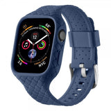 Apple Watch 41mm Armbånd Vævet tekstur Mørkeblå