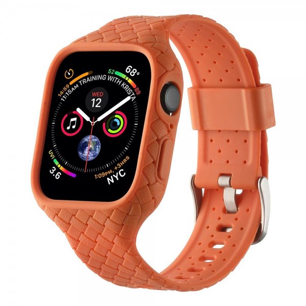 Apple Watch 41mm Armbånd Vævet tekstur Orange