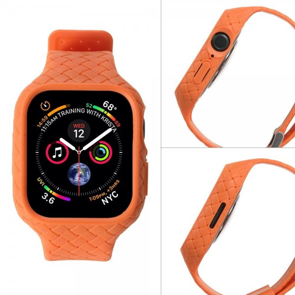 Apple Watch 41mm Armbånd Vævet tekstur Orange