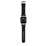 Karl Lagerfeld Apple Watch 42/44/45/Apple Watch Ultra Rem Silikone NFT Karl & Choupette Sort